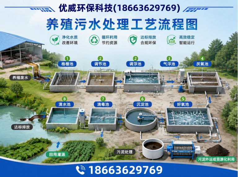 高密市养殖污水处理展示图